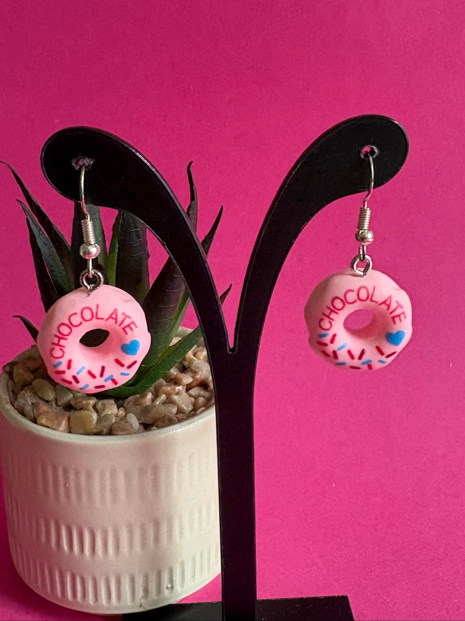 Lote de Brincos Donuts Deliciosos – photo 3